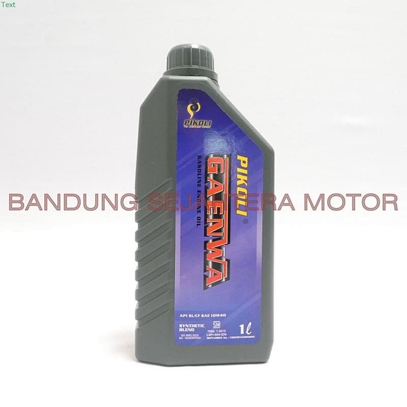 Pikoli Gaenwa Oil 4T10W-40 1L อะไหล่