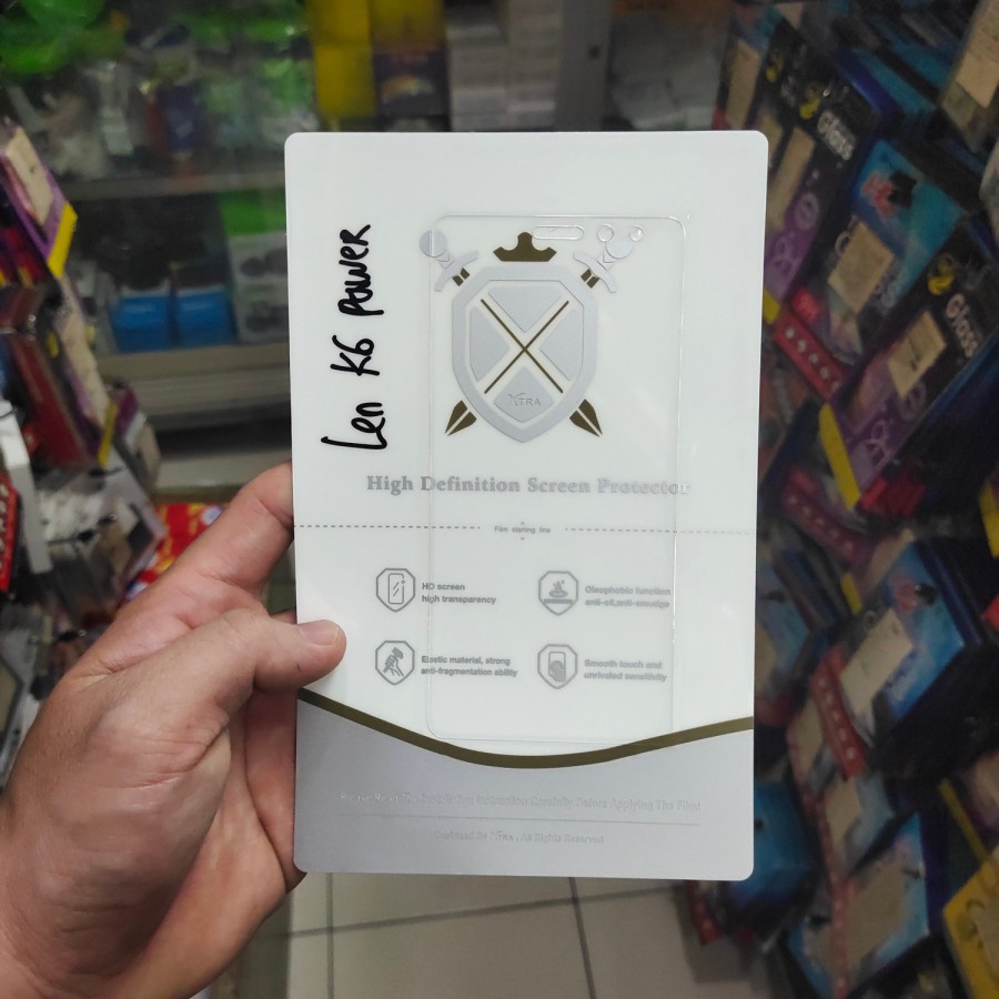 LEN K6 POWER, K5 PLAY / L38011, K5 PRO, A7000 / A7000+ / K3 NOTE VIBE SHOT / Z90 ANTI-SCRATCH CLEAR 