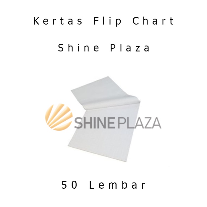 Presentation Flip Chart Paper 1 แพ็ค 50 แผ่น - หนังสือพิมพ์ทึบแสง Flipchart Paper Stencil Grey