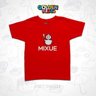 เสื้อยืด ผ้าฝ้ายผสมพรีเมี่ยม สําหรับเด็กผู้หญิง