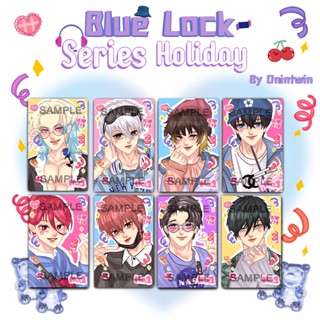 โฟโต้การ์ดซีรีส์วันหยุด Blue LOCK โดย onintwin / BLUELOCK พวงกุญแจ