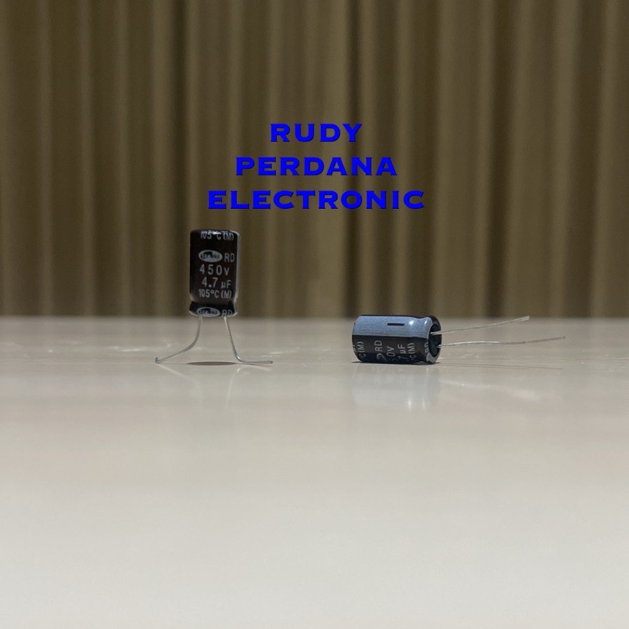 คาปาซิเตอร์ ELCO ELKO 4.7UF 450V 4.7 UF 450 VOLT