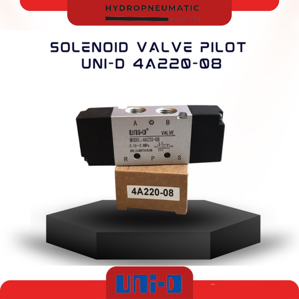 UNI-D โซลินอยด์วาล์ว PILOT 4A220-08