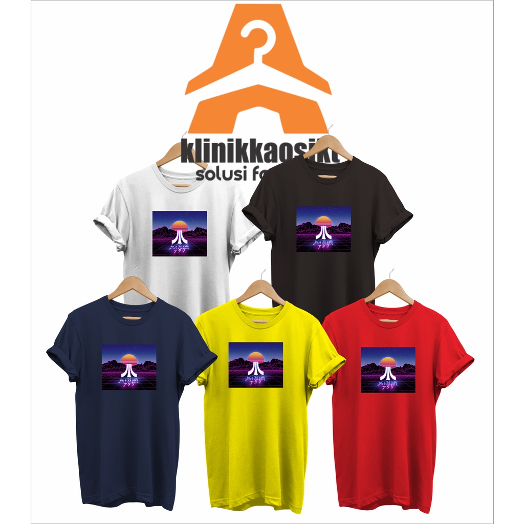 เสื้อยืด CLASSIC GAME CONSOLE ATARI - เกมพีซี TSHIRT TYPE 3