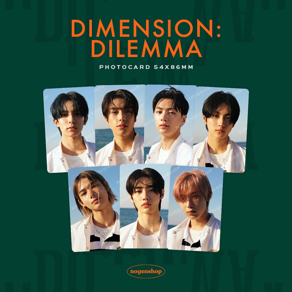 ENHYPEN DIMENSION PC PHOTOCARD: DILEMMA [FANMADE]