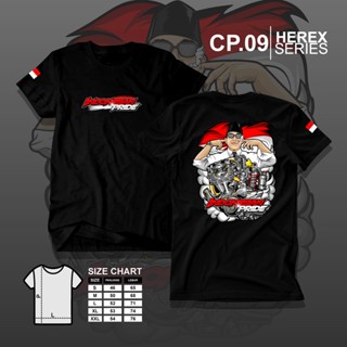 Kaos Racing มอเตอร์ สไตล์อินโดนีเซีย สําหรับผู้ชาย cb gl mp tiger CP.09