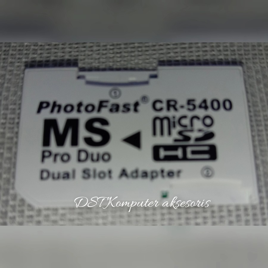 อะแดปเตอร์ MS PRODUO/DUAL MICRO SD สําหรับ PSP/CAMERA PHOTOFAST CR5400
