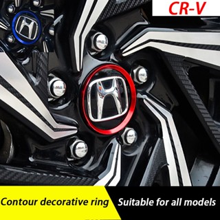 For Honda CR-V Wheel hub modification decorative ring Wheel cap decorative sticker