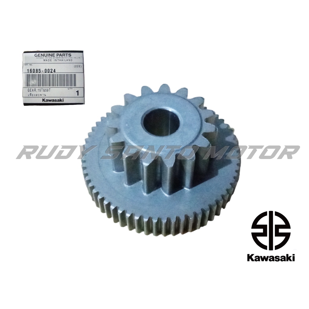 เกียร์สตาร์ท Zx 130 Zx130 15 59T Original Kawasaki 16085-0024