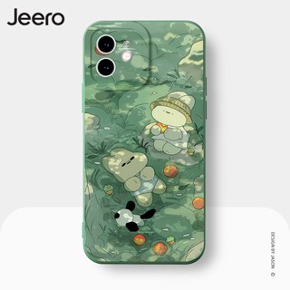 Jeero เคสไอโฟน เคสซิลิโคนนุ่มกันกระแทกการ์ตูนตลก เคสโทรศัพท์ Compatible for iPhone 15 14 13 12 11 Pro Max SE 2020 X XR XS 8 7 6 6S Plus พลัส HFE2026