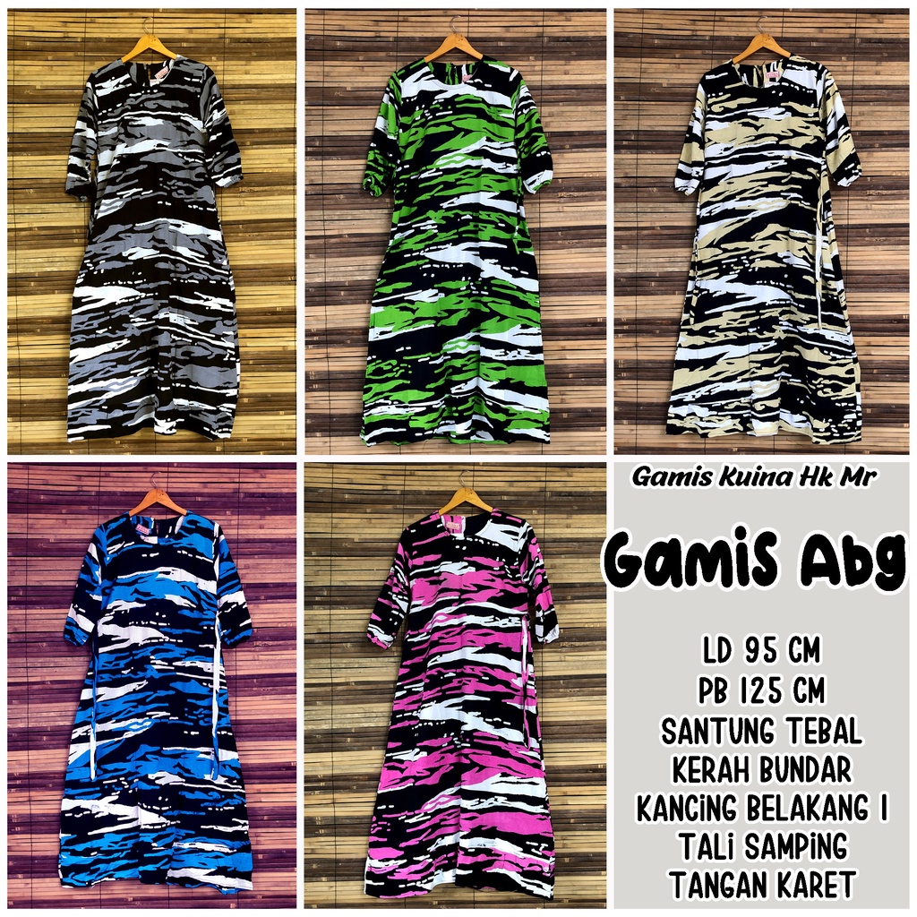 [ชุด 5 ชิ้น] GAMIS KUINA ABG MR