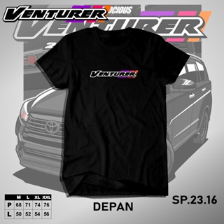 เสื้อยืด พิมพ์ลายรถยนต์ Toyota Kijang Innova Venturer Diesel 2GD Cumi Cumi Land Innova AM SP 23.16 สําหรับผู้ชาย ผู้หญิง