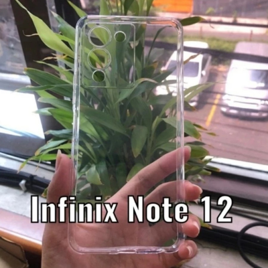 INFINIX NOTE 12 G96 NOTE 12i NOTE 12 VIP NOTE 12 CASE SOFTCASE HD CLEAR SILICON RUBBER 2.00mm CASING