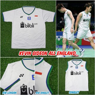 เสื้อแบดมินตัน Kevin Gideon All England สําหรับผู้ใหญ่