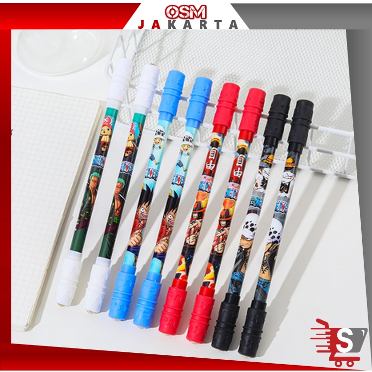 OSM JKT S5708 Anti-Stress Character Spinning Pen / Spinning Pen / Childrens Toy Spinning Pen Spinner