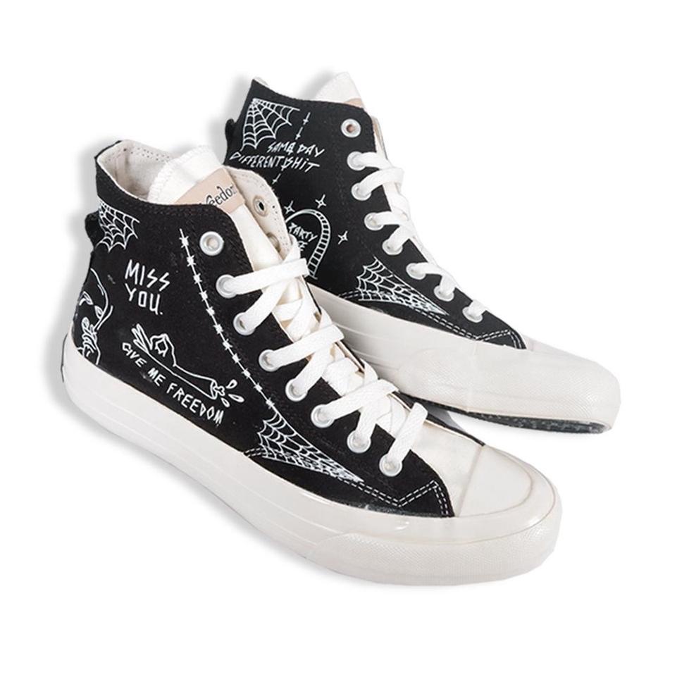 ขายที่สุด FRDM รองเท้าสตรีทแวร์ Libe Cut.Hi | Offwhite Offwhite Offwhite