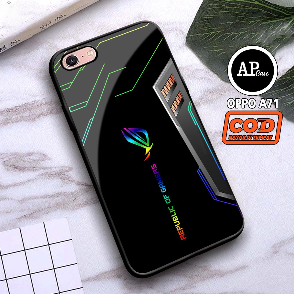 OPPO A71 Hardcase 2D Glossy Case Motif R0G