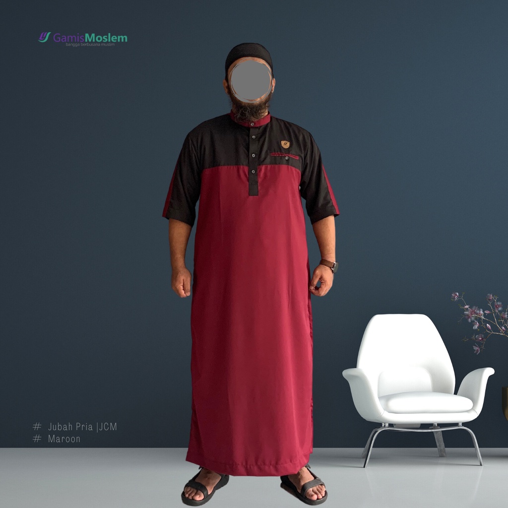 KATUN เสื้อคลุมแขนสั้นผู้ชายล่าสุด "ar rosyad" (jcm) ผ้าคอตตอน toyobo ไซส์ s - xxxl