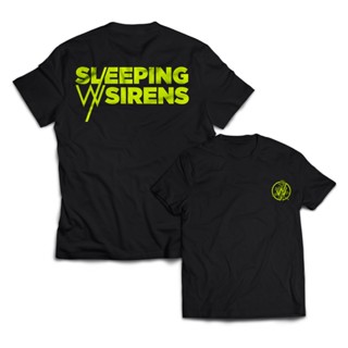 เสื้อยืด พิมพ์ลาย SLEEPING WITH SIRENS สําหรับผู้ชาย และผู้ใหญ่