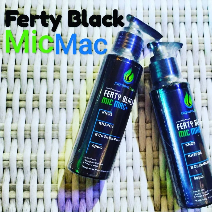 Ferty BLACK MICMAC MICRO MACRO+ ปุ๋ยน้ําตู้ปลา 100 มล.