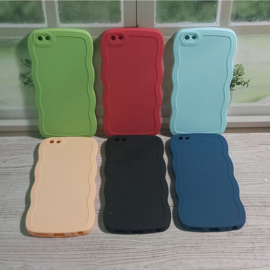 Vivo 1601 1612 1713 Softcase Wave ป้องกันกล้อง Vivo V5 V5s Y66 Casing