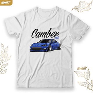 เสื้อยืด ลาย Toyota 86th blue JDM Camber สไตล์