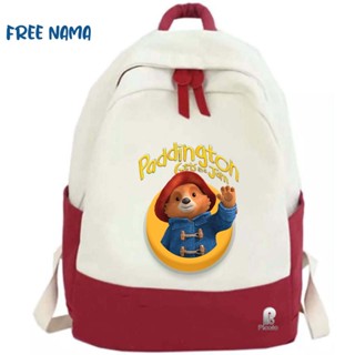 Paddington GETS INA JAM UNISEX กระเป๋าเป้สะพายหลัง กระเป๋านักเรียน (ฟรีชื่อ)