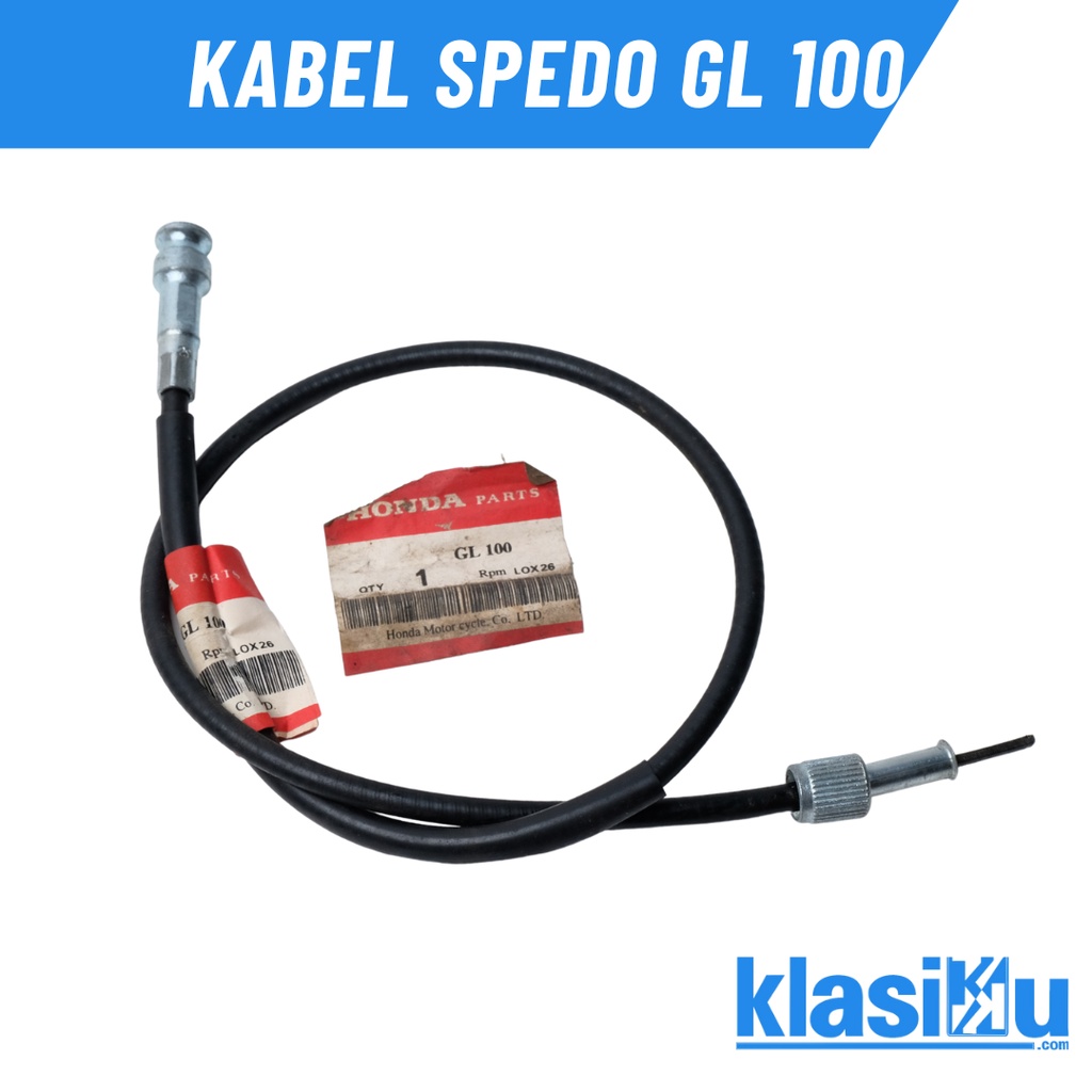 Honda GL100 GL125 GL Pro สายวัดความเร็ว Honda GL100 GL 100 Honda Nos Speedometer Cable