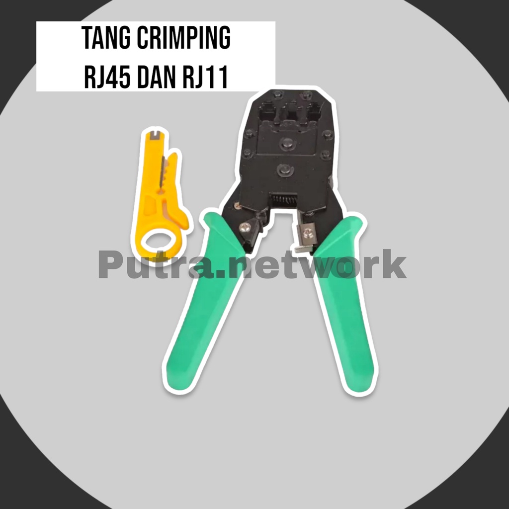 เครื่องมือจีบ RJ45 RJ11 CRIMPING คีมเครื่องมือ RJ 45