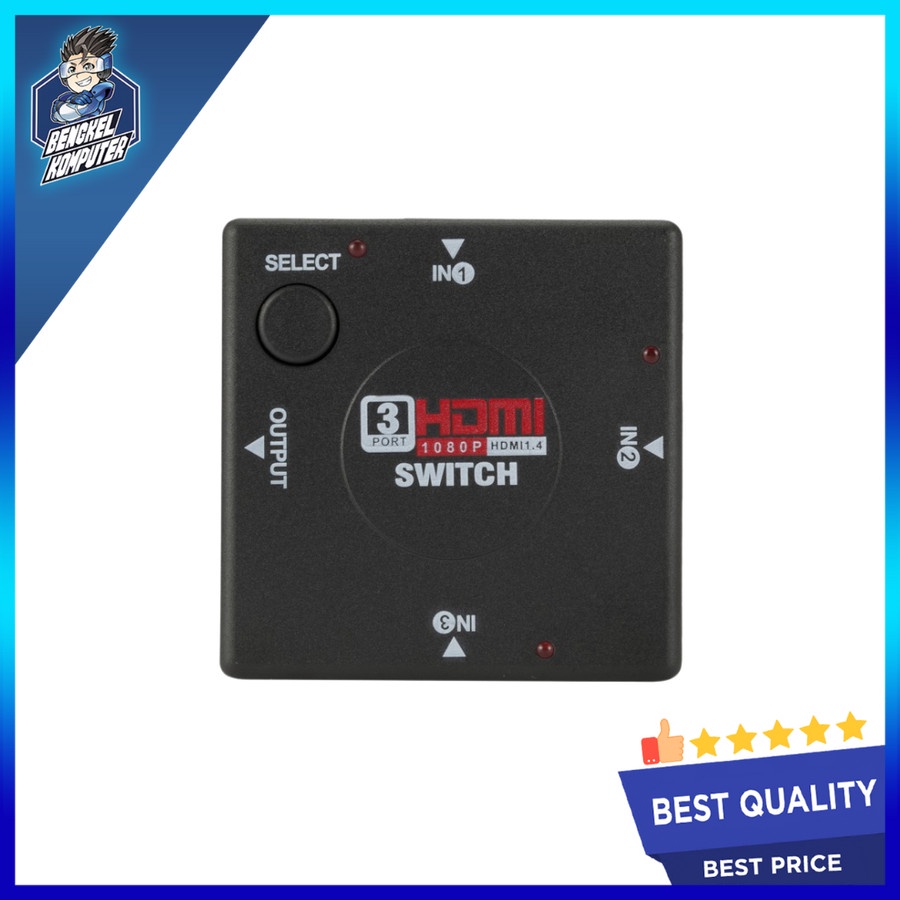 HDMI SWITCH 3 PORT HDMI 1.4