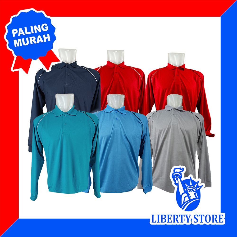 MOU NKKP LIB 02 เสื้อยืดคอปกแขนยาวสําหรับผู้ชายและผู้หญิง