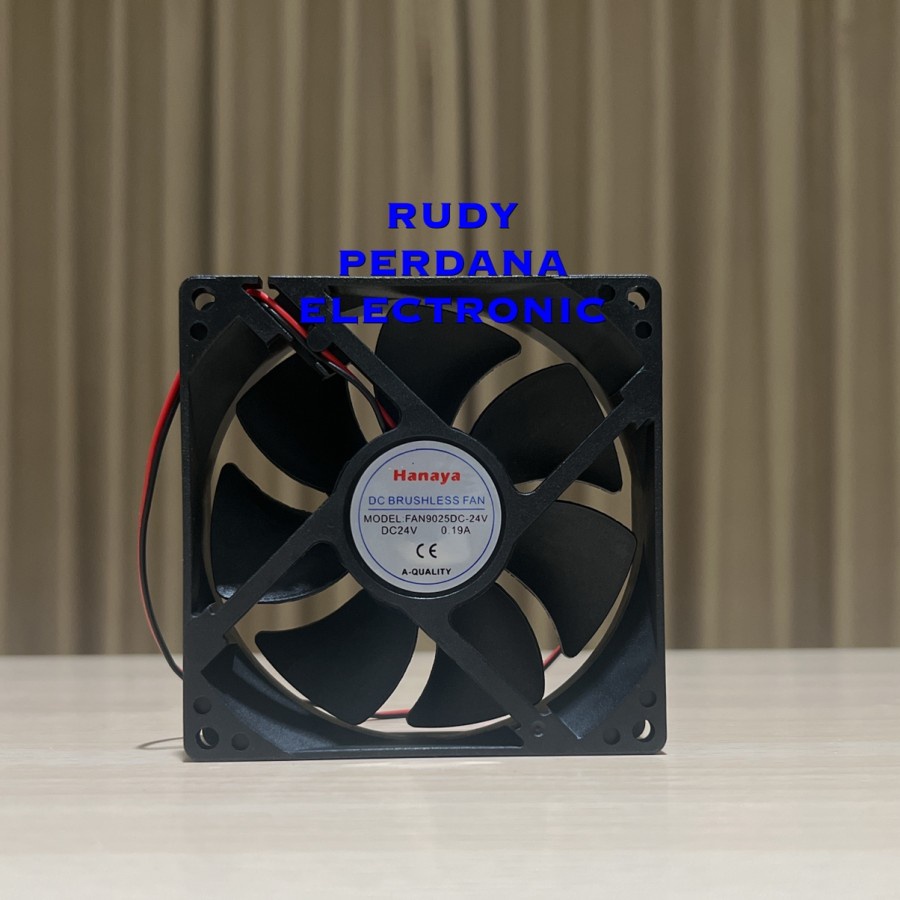 พัดลม DC 24V 24volt 9ซม . 9ซม