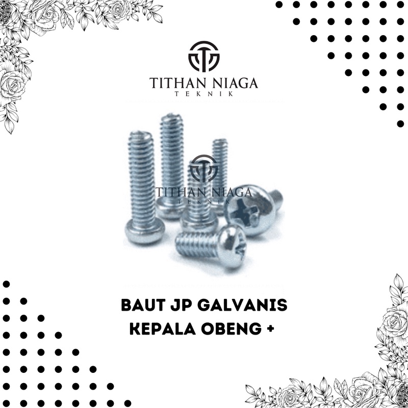 น็อต JP M8 x 1.25 x 30