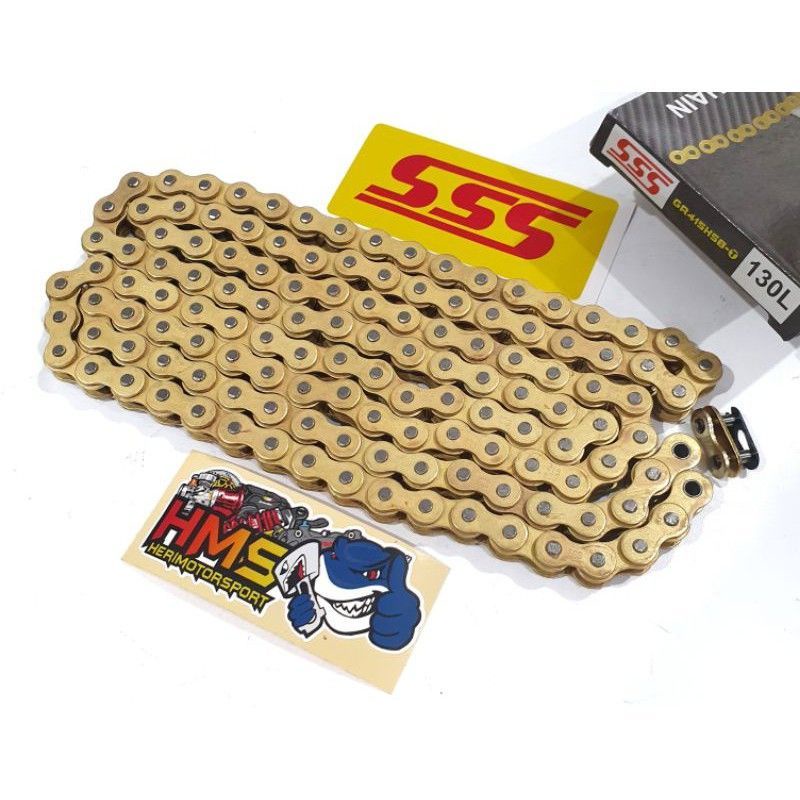 SSS 415 HSBT 120L โซ่ SSS แท้สีทอง