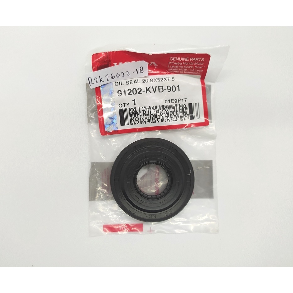 Original Honda Beat Vario Scoopy ซ้ายเพลาข้อเหวี่ยงซีลน้ํามัน 91202-KVB-901