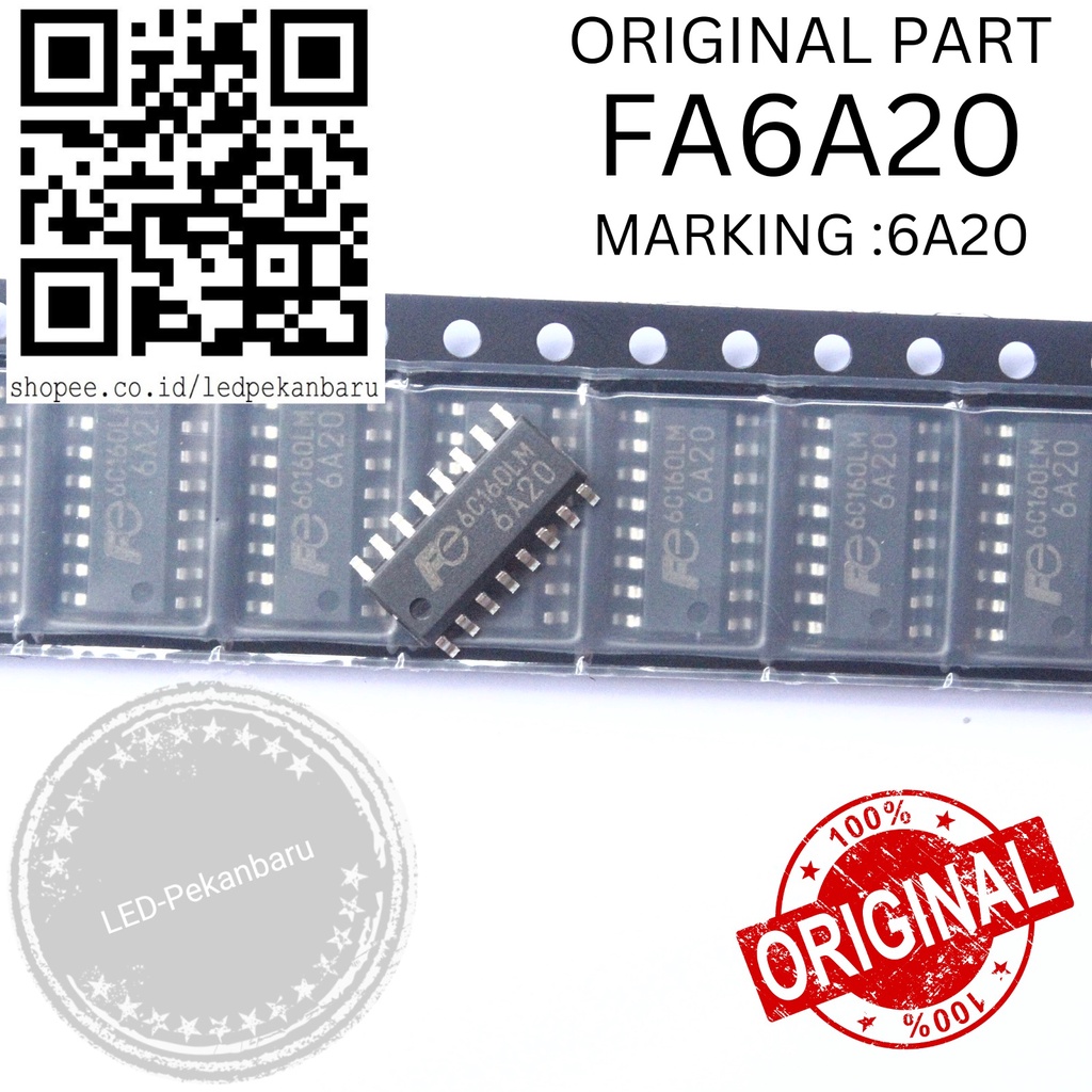 IC ORIGINAL FA6A20N FA6A20 6A20 FA6A20N-C6-L3 SMD SOP-16
