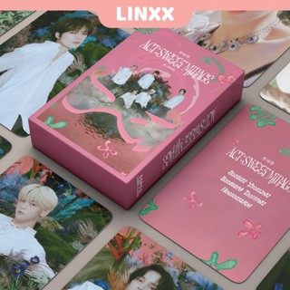 Linxx 55 ชิ้น TXT ACT SWEET MIRAGE อัลบั้มโลโม่การ์ด Kpop โฟโต้การ์ด โปสการ์ดซีรีส์