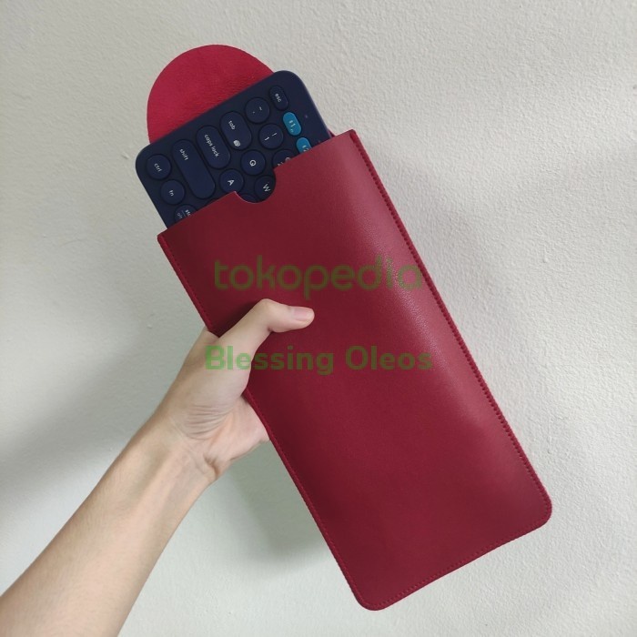 Logitech K380 Keyboard Sleeve Leather Keyboard Protective Case Bag