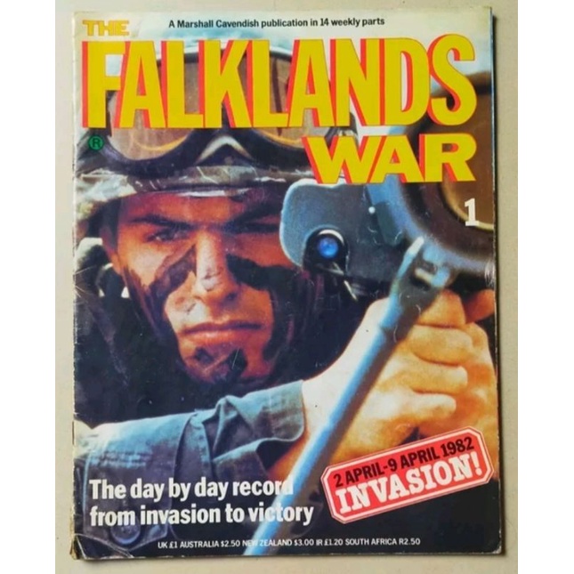 The Falklands War Invasion 2 เมษายน 1982 - หนังสือนําเข้า/นิตยสาร