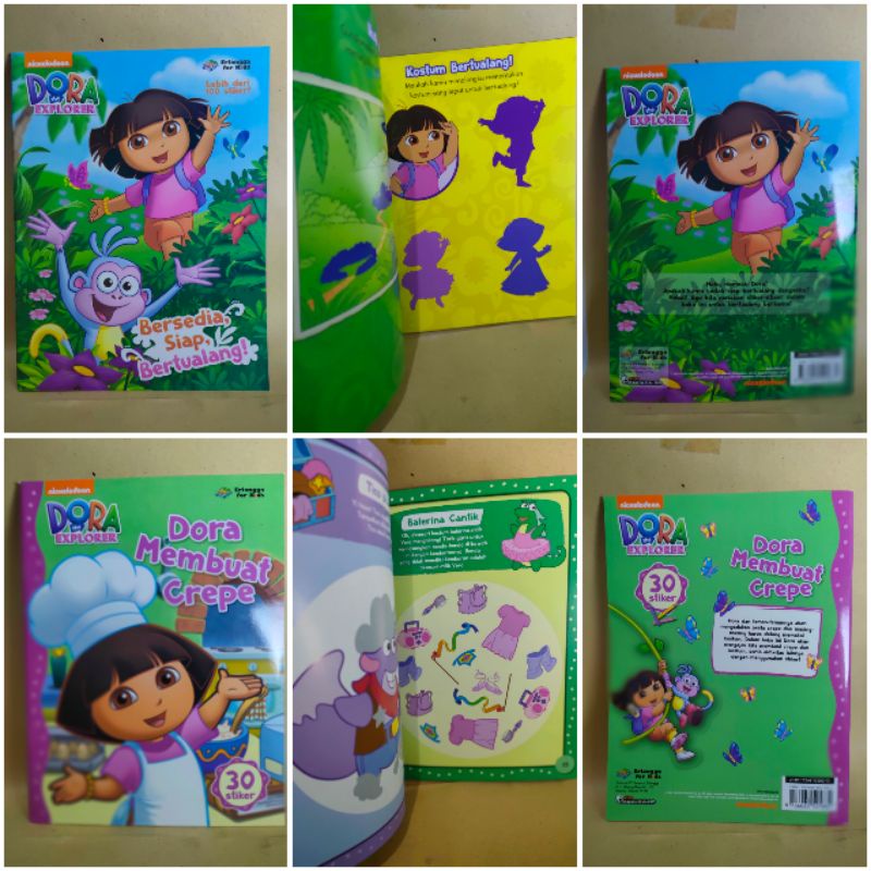 Nickelodeon DORA the Explorer Dora ทําให้เครป - ที่ต้องการ พร้อม มีส่วนร่วม t929