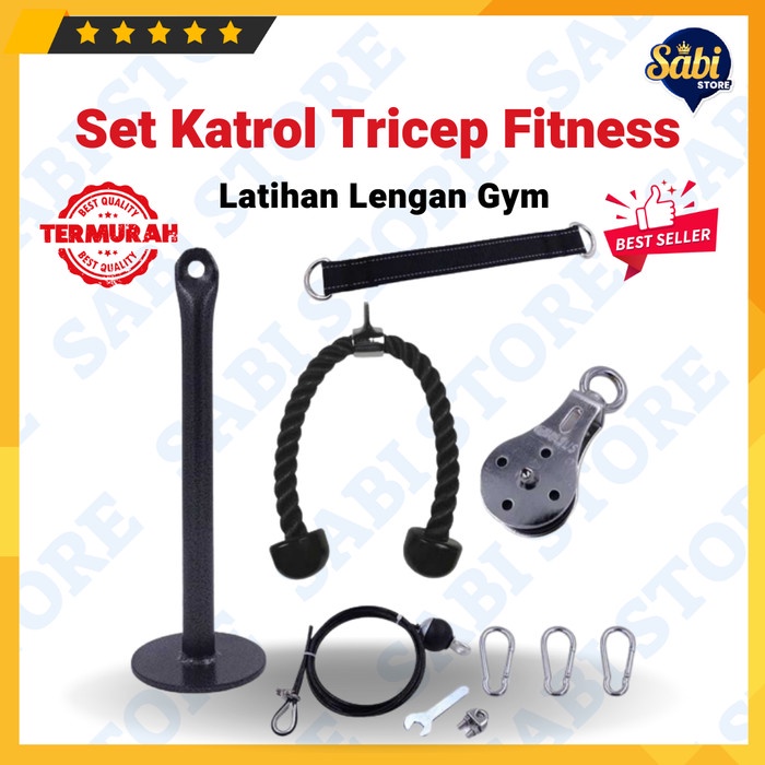 Pulley Cable Machine Arm Gym Fitness 2M