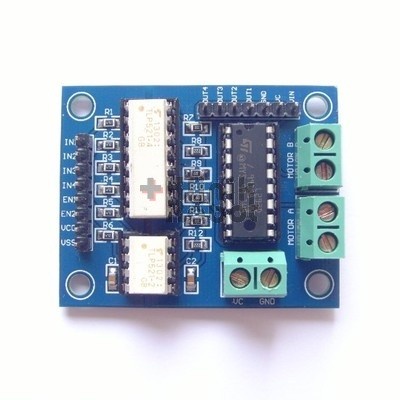 Kr09033 1A 5V-36V Motor & Stepper Driver L293D (พร้อมฉนวนออปติคอล)