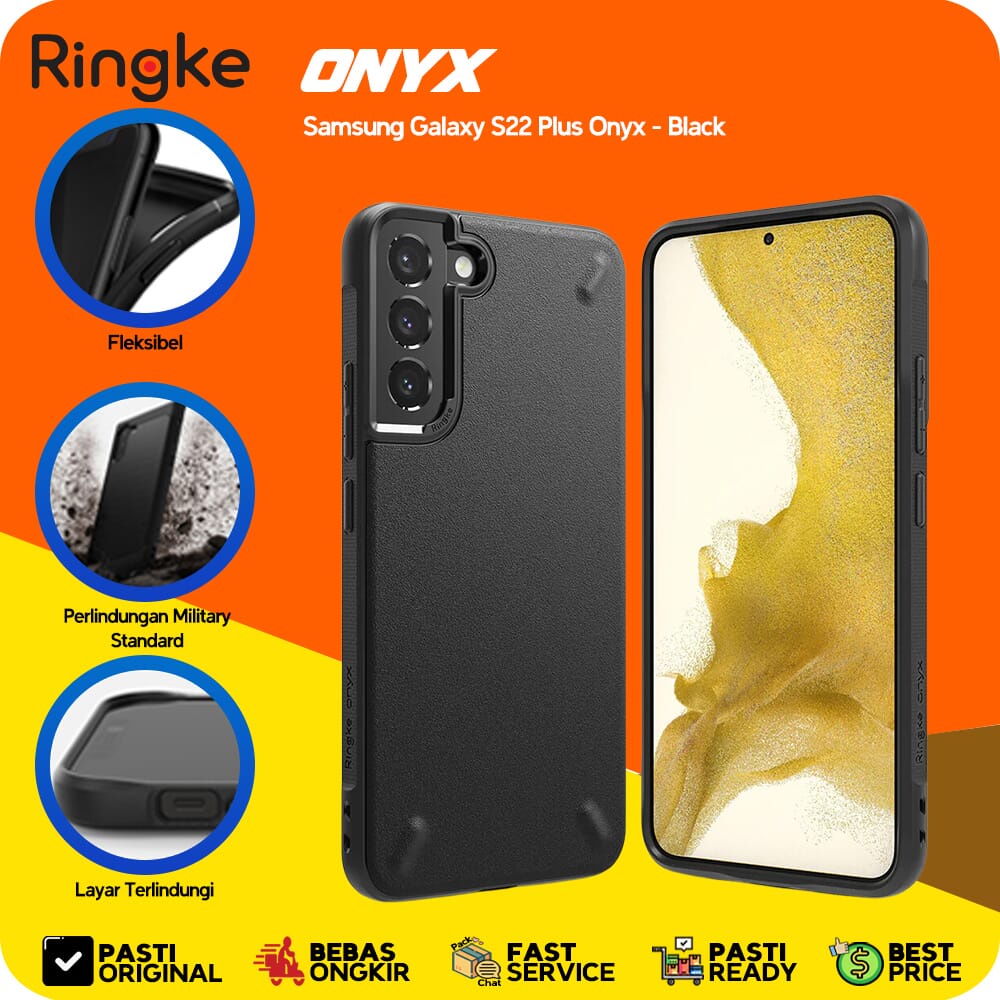 Ringke Galaxy S22 Plus Onyx เคสนิ่มกันกระแทก