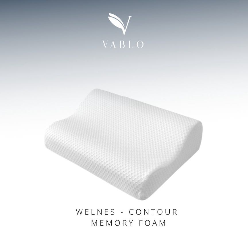 RECOMMENDATIONS Vablo welness contour memory foam pillow 50x30cm