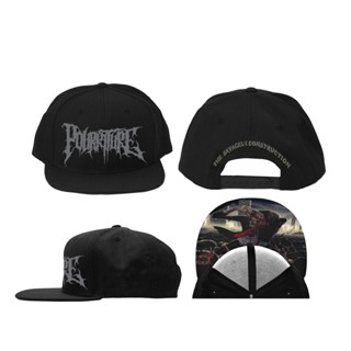 Snapback POURRITURE ของแท้ - The Savagely Construction สีเทา