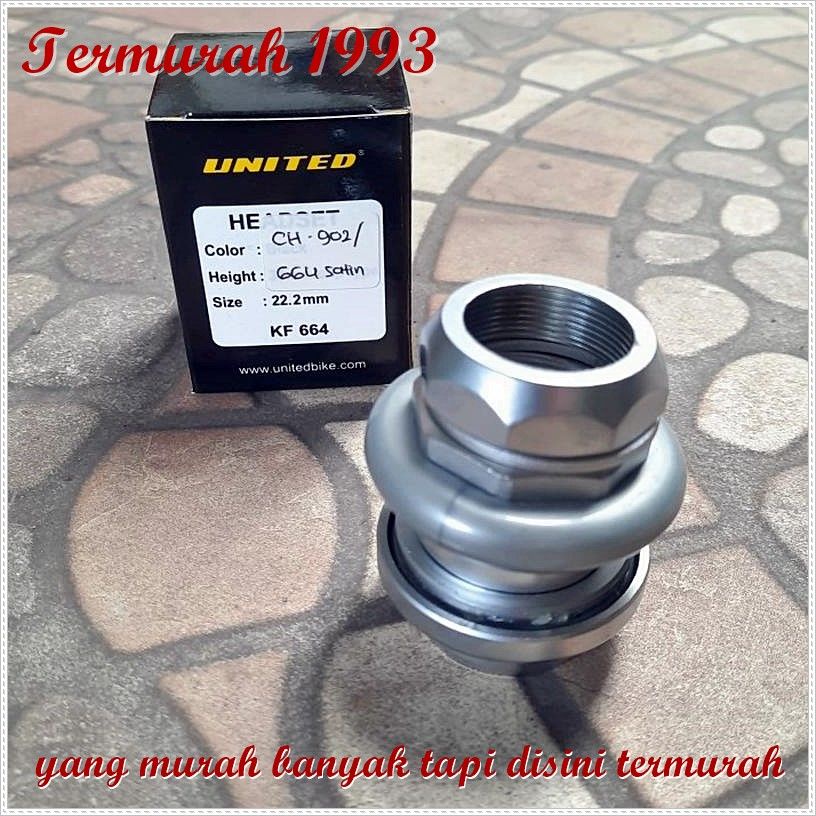 ชุดหูฟังคล้องคอ 22.2 UNITED CH SILVER อะไหล่จักรยาน