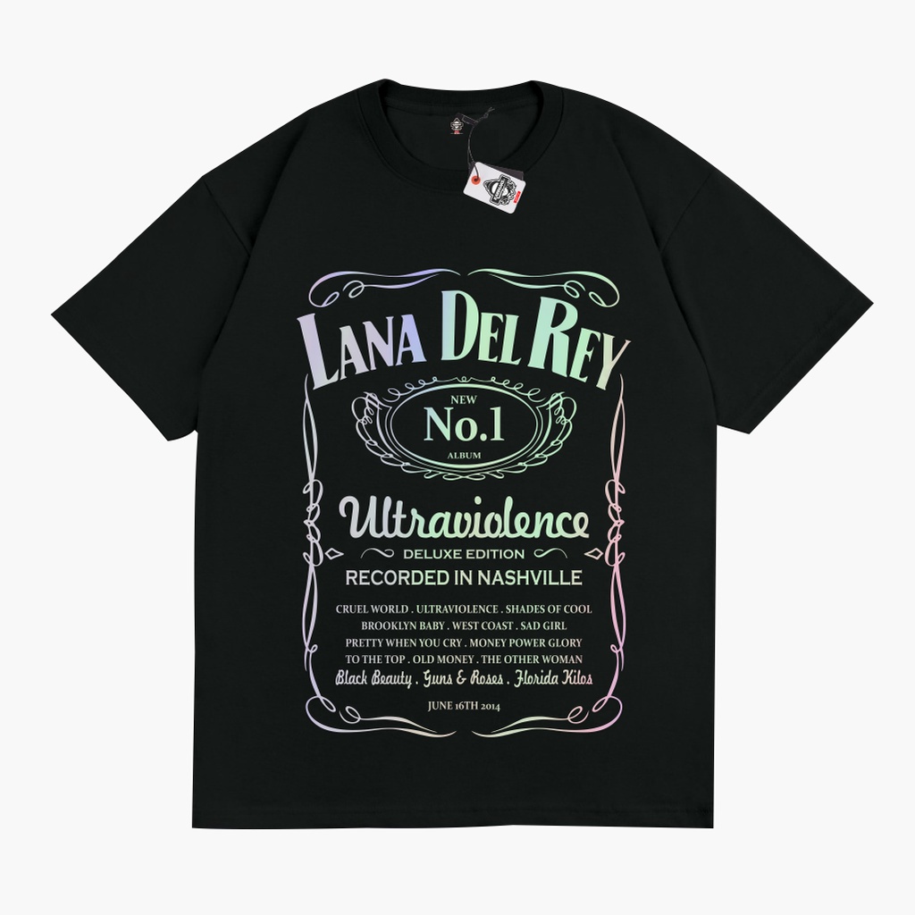 KRMK T-Shirt เสื้อ Distro Unisex LANA DEL REY ALBUM Music