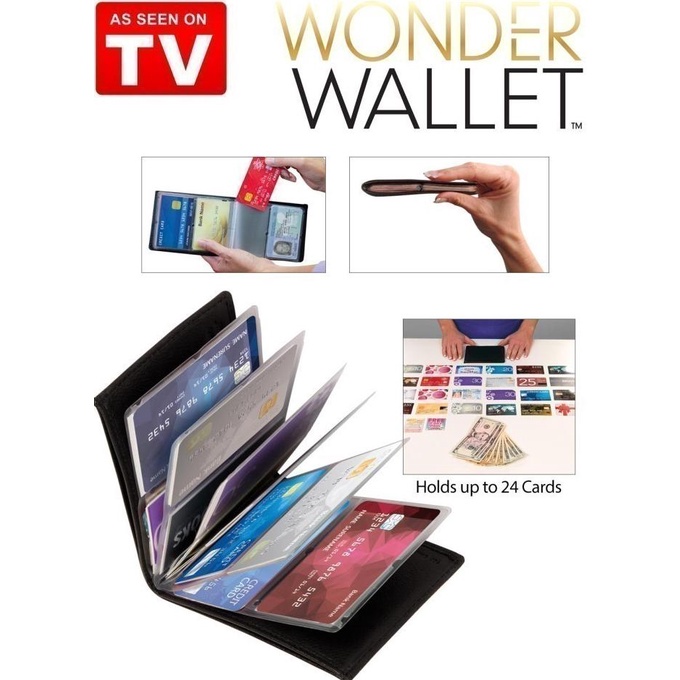 Wonder Wallet Rfid Blocker 24 Card Holder - กระเป๋าสตางค์การ์ดอเนกประสงค์