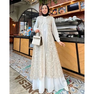 Gamis ชุดเดรส NJ M L XL XXL วัสดุ BABYDOLL APK GAMIS ผู้หญิง ธรรมดา MOCCA PLUM MINT สีขาว รุ่นล่าสุด ตอนนี้จัมโบ้ สามารถ GAMIS ผู้หญิง ปาร์ตี้ ชุดเดรส มุสลิม ผู้หญิง เสื้อผ้ามุสลิม เกาหลี ผู้หญิง