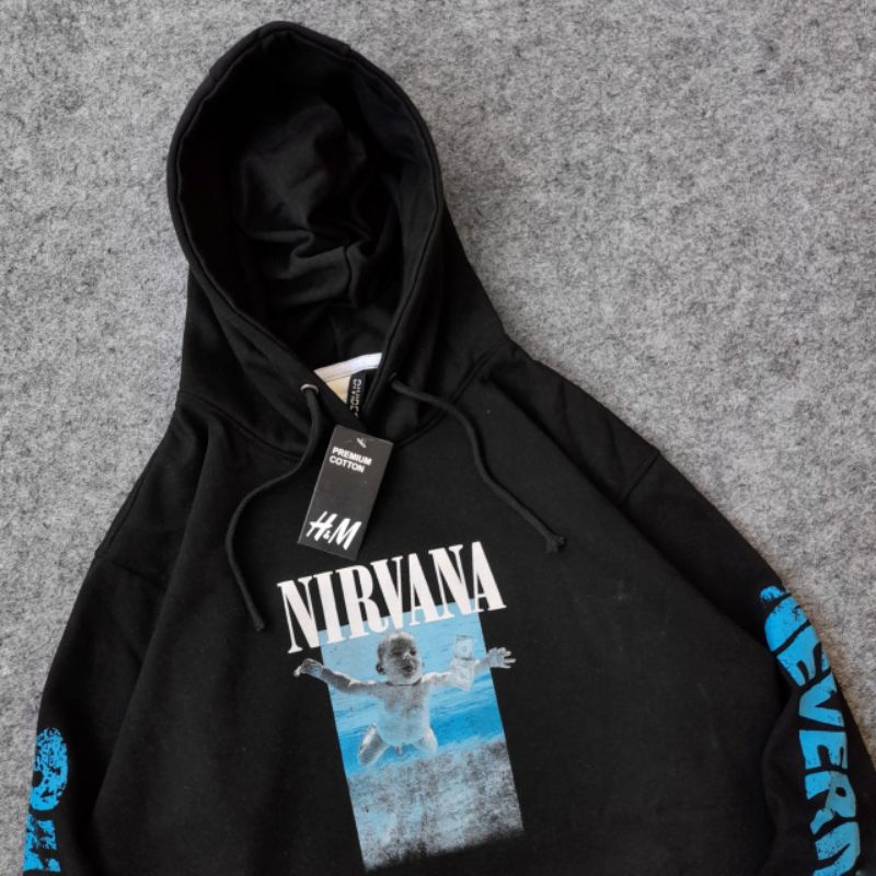 Nirvana เสื้อฮู้ดผู้ใหญ่ Sweeter Tag + ป้าย